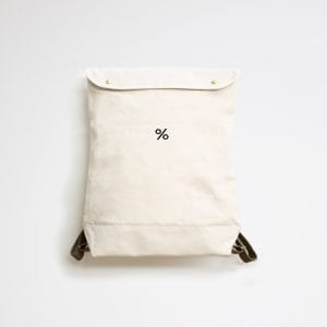 % Backpack 20L-White
