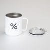 % Camp Cup 12oz-White - Image 2